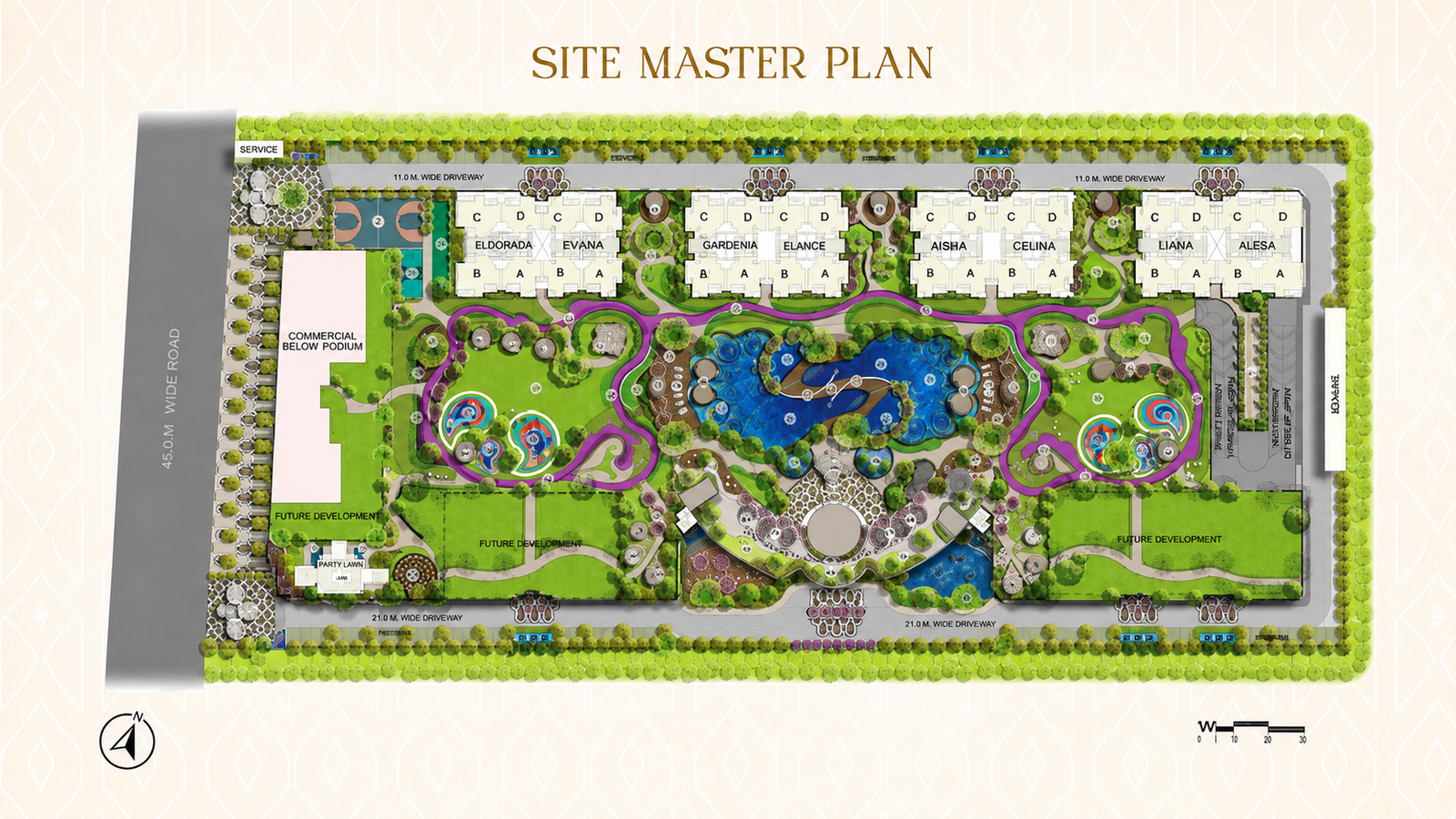 Gaur Alaris Master Plan